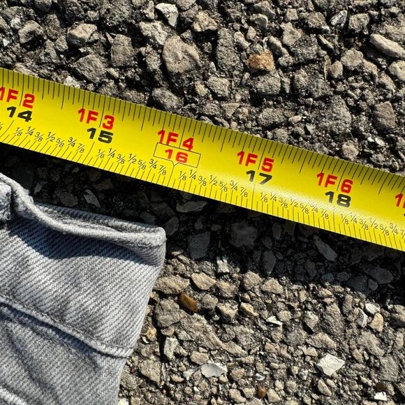 Vintage 80s Levi's 505-0261 Gray Stone USA Made‎ Denim Jeans - Picture 7 of 8